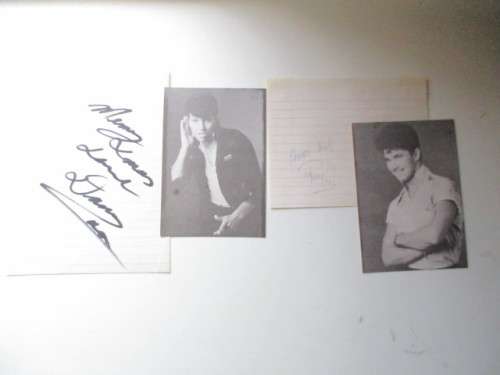 AUTOGRAPHED CLASSIC SOUTH AFRICAN SINGING GROUP THE SOFT SHOES!!!