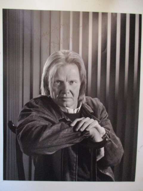 AUTOGRAPHED SIGNED - JON VOIGHT A4 THE CHAMP