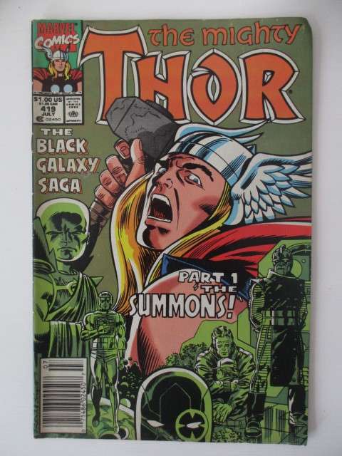 MARVEL COMICS - THE MIGHTY THOR -  VOL.1  NO.419  1990