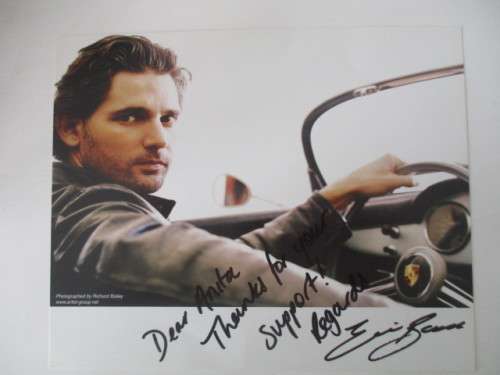 AUTOGRAPHED SIGNED - ERIK BANA - STAR TREK AND THE HULK