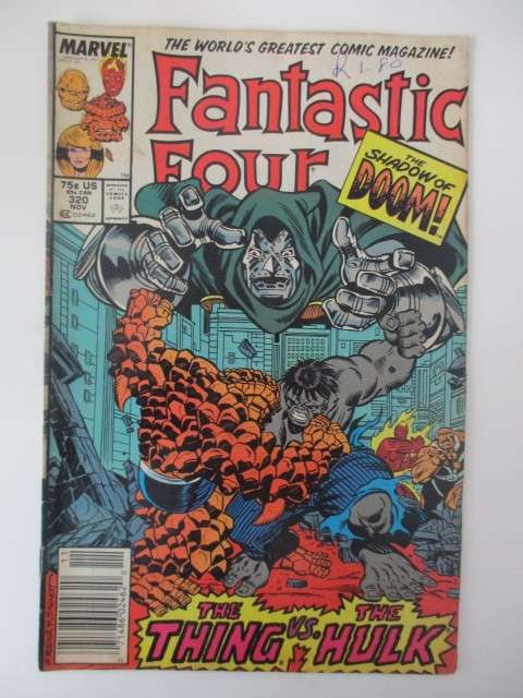 MARVEL COMICS - FANTASTIC FOUR -  VOL. 1  NO. 320  1988