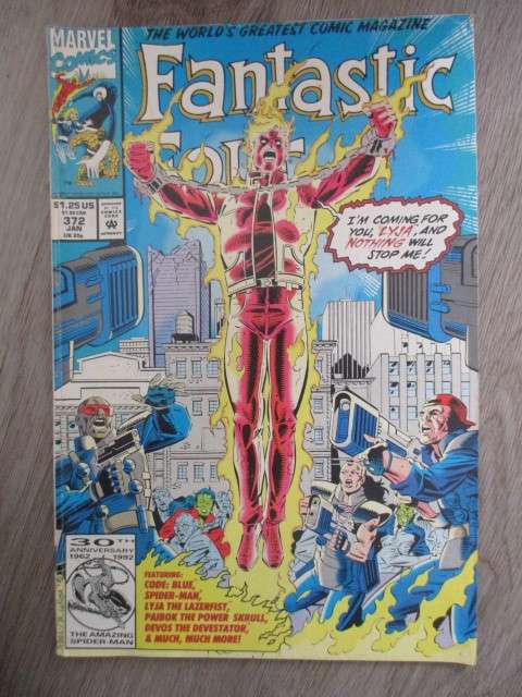 MARVEL COMICS - FANTASTIC 4 -  VOL. 1 NO. 372  1993