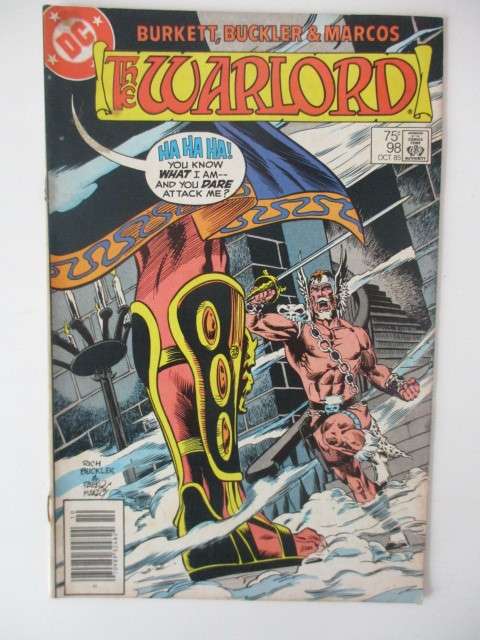 DC COMICS - THE WARLORD  -  NO. 98   -  1985