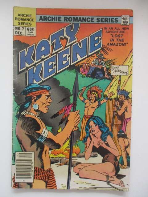 ARCHIE ROMANCE SERIES COMICS - KATY KEENE -  VOL.1 NO. 7 1984