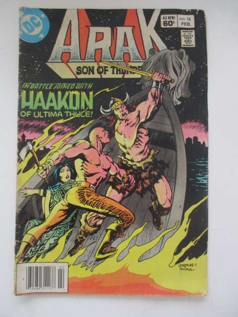 DC COMICS - ARAK - NO. 18  VOL. 3  1983