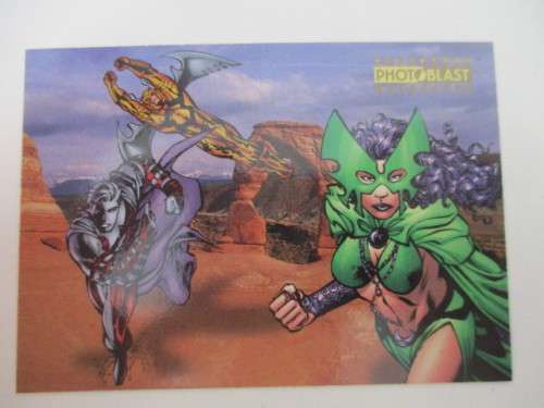 PHOTO BLAST WILD STORM- TRADING CARDS  DEFENDERS NO. 42