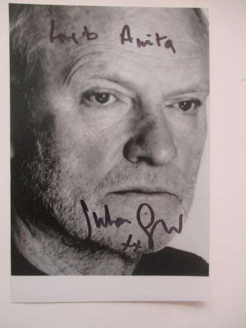 AUTOGRAPHED / SIGNED - JULIAN GLOVER - STAR WARS, JAMES BOND , INDIANA JONES