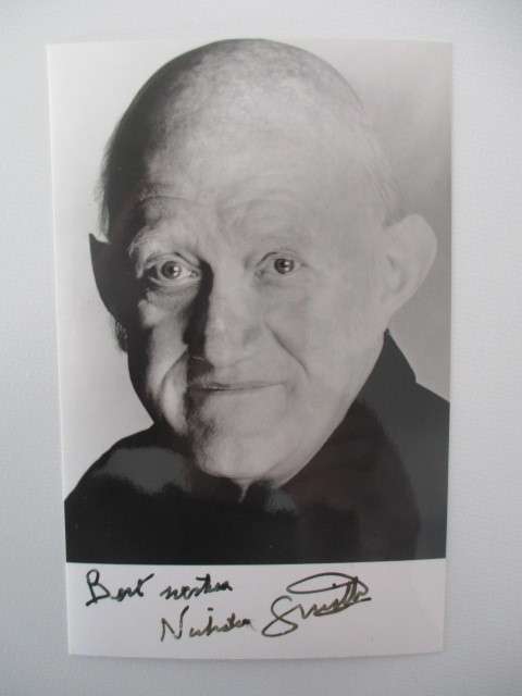 AUTOGRAPHED / SIGNED - NICHOLAS SMITH - ARE YOU BEING SERVED POSTCARD SIZE