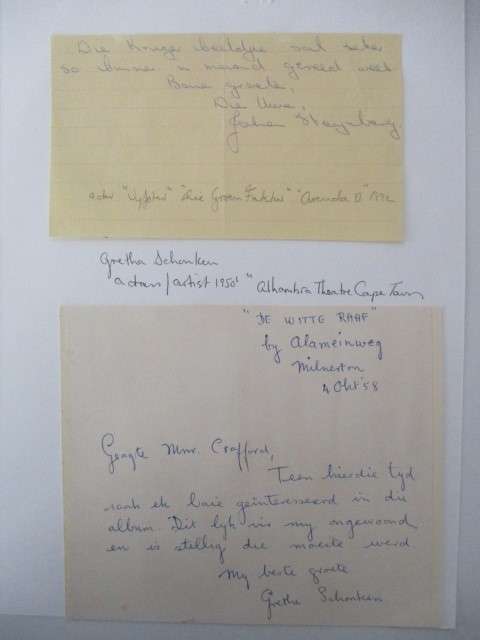 LOT OF PIONEERING AFR.   MOSTLY RADIO AND THEATRE PERSONALATIES - FILE FULL SEE BELOW