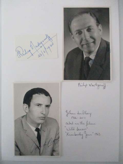 LOT OF PIONEERING AFR.   MOSTLY RADIO AND THEATRE PERSONALATIES - FILE FULL SEE BELOW