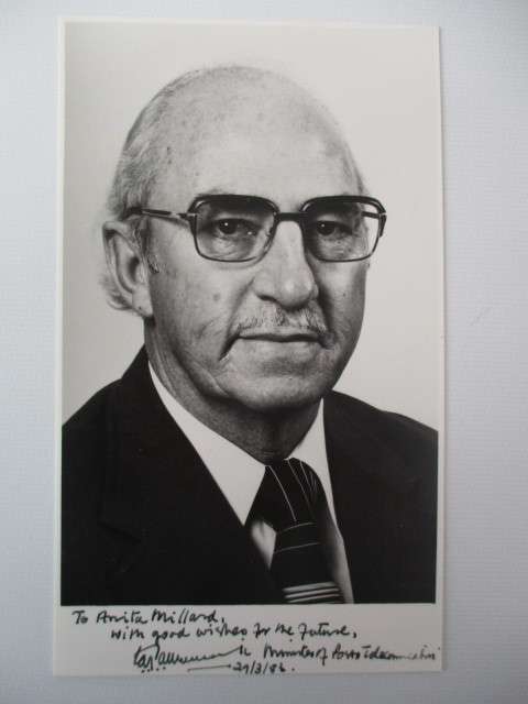 AUTOGRAPHED / SIGNED - LAPA MUNNIK 1983