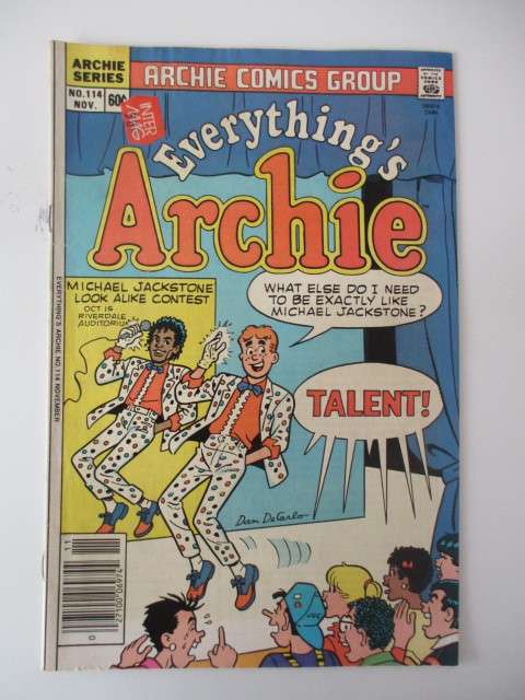 ARCHIE SERIES COMICS -  EVERYTHINGS ARCHIE   NO. 114  - 1984