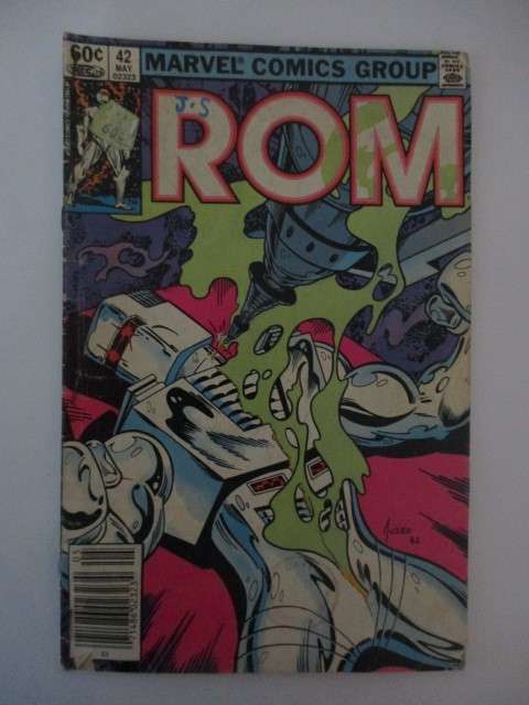 MARVEL COMICS GROUP - ROM SPACEKNIGHT -  VOL 1  NO. 42  -  1983