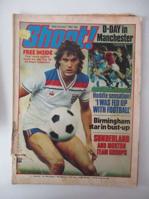 SHOOT MAGAZINE - 1982   -  SOCCER MAGAZINE