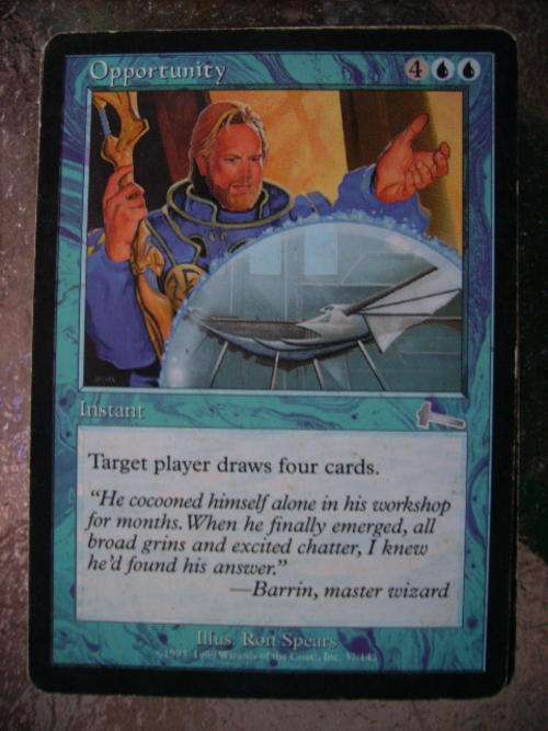 magic the Gathering- Opportunity- Urzas Legacy (Uncommin)