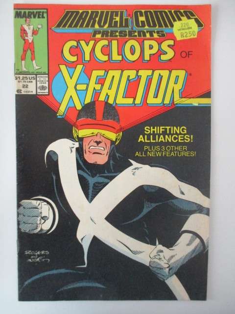MARVEL COMICS - CYCLOPS X-FACTOR - VOL. 1 NO. 22  -  1989