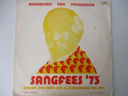 VINTAGE LP - TRIBUTE TO  - CORNELIS JAKOB LANGENHOVEN 1973 LP RECORD  GREAT CONDITION