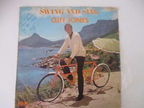 VINTAGE LP CLIFF JONES  AUTOGRAPHED BY HIM - LP IN GREAT CONDITION