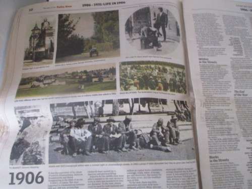 VINTAGE NEWSPAPER -  100 YEARS -  SUNDAY TIMES 1906-1931