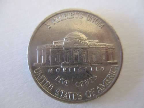 AMERICA - JEFFERSON 5c coin  - 1983