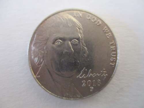 AMERICA  5c COIN - JEFFERSON -  2018