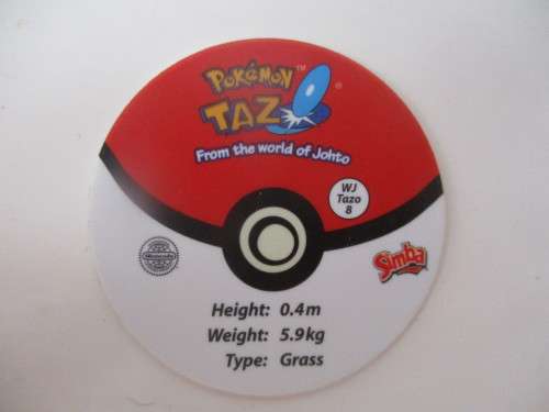 POKEMON LOT OF 4 DIFFERENT TAZOS
