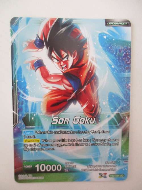 DRAGON BALL Z TRADING CARD -  STOPPING POWER SON GOKU