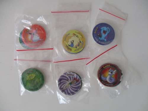 POKEMON TAZOS -  JOSE ALF -  LOT OF - 6