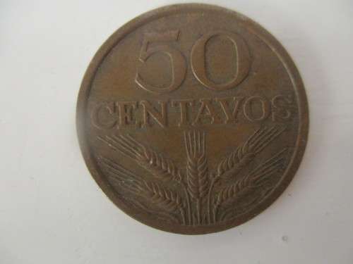 PORTUGAL - 50 CENTAVOS - 1972   -  LOVELY DETAIL
