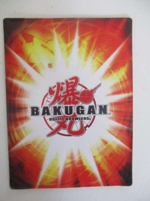 VINTAGE METAL BAKUGAN TRADING CARD - 2008  WINDY GATE