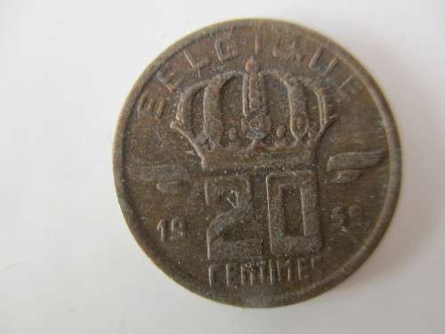 BELGIUM CONGO 20 CENTIMES - 1959
