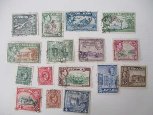 JAMAICA AND CYPRUS STAMPS