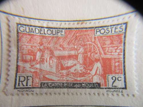 GUADELOUPE - UNUSED MOUNTED STAMP