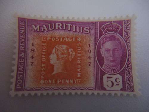 MAURITIUS - UNUSED  1948 KING  GEORGE PREVIOUSLY MOUNTED