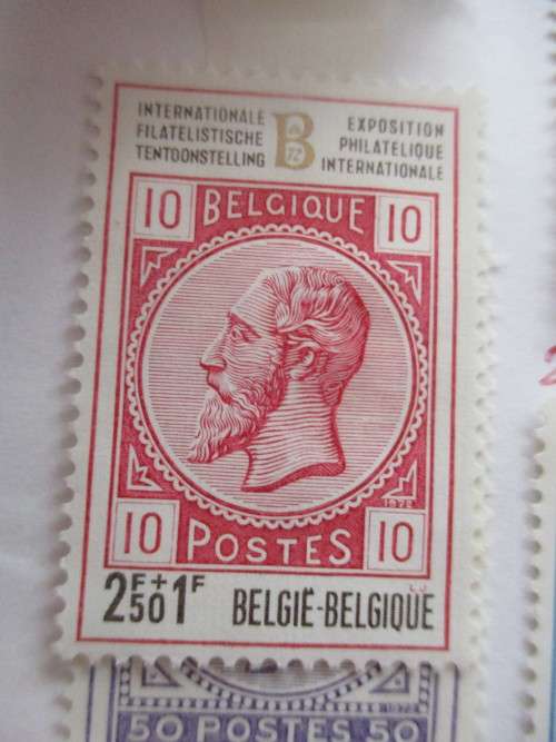 BELGIUM - LOT OF MOUNTED UNUSED STAMPS