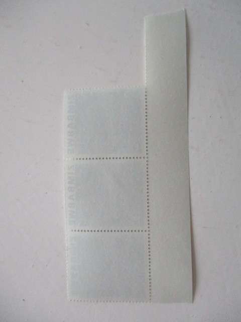 ZIMBABWE - $1 DOLLAR 1983 WATERFALL MINT STAMPS BLOCK