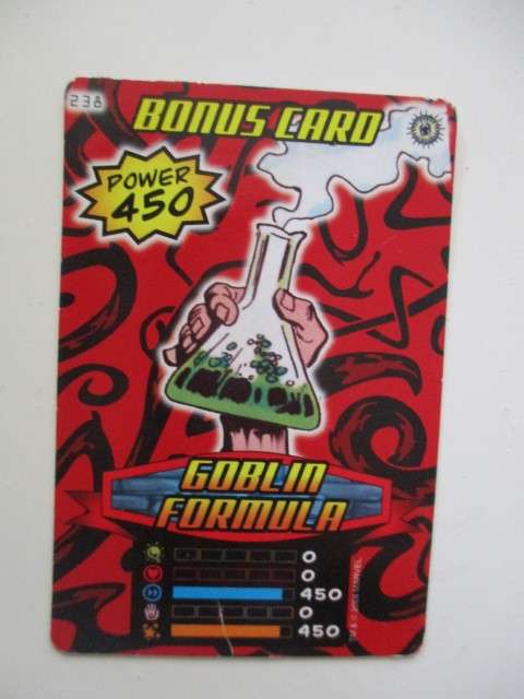 DC / MARVEL - SPIDER-.MAN / HEROES $ VILLLAINS  NO. 238  - GOBLIN FORMULA