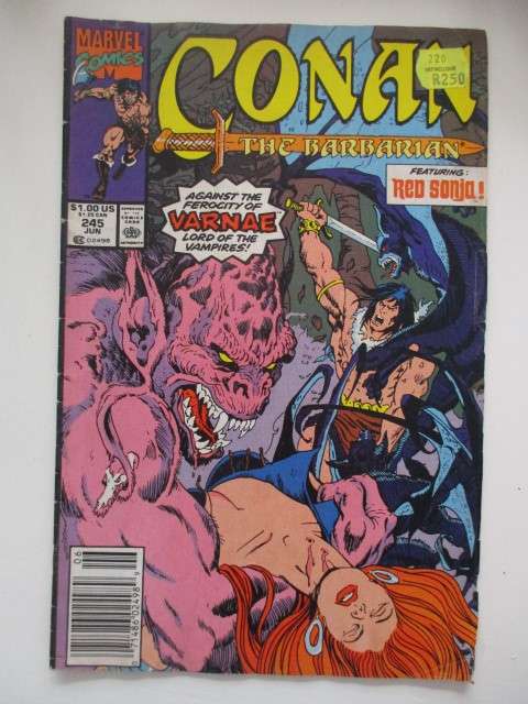 MARVEL COMICS - CONAN -  VOL. 1 NO. 245 - 1991