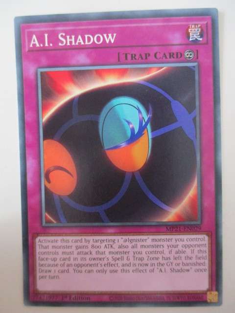 YU-GI-OH TRADING CARD - A.I. SHADOW