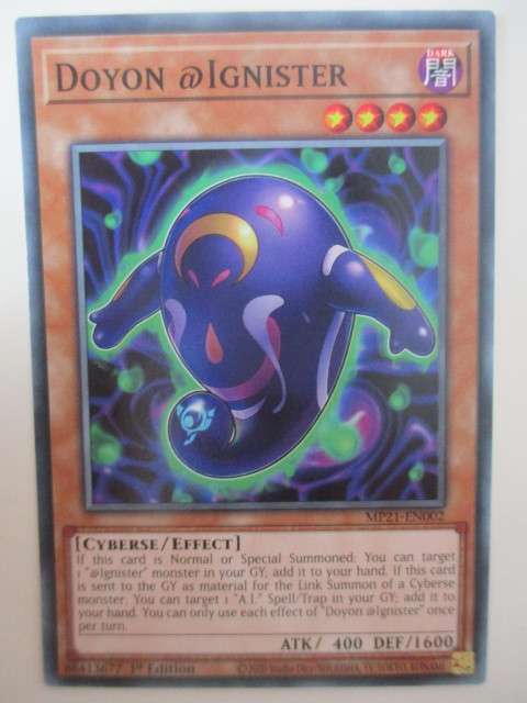 YU-GI-OH TRADING CARD - DOYON @IGNISTER