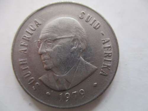 SOUTH AFRICA - 50c 1979 -  20c 1979  PRESIDENT DIEDERICKS