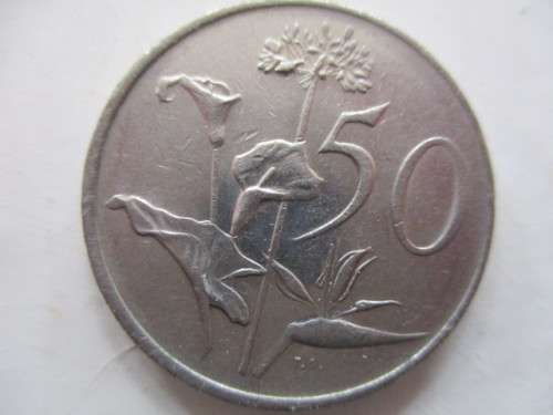 SOUTH AFRICA - 50c 1979 -  20c 1979  PRESIDENT DIEDERICKS