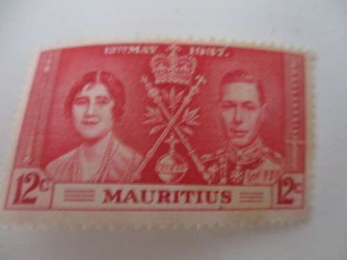 LOT OF 5 MINT 1937 CORONATION STAMPS