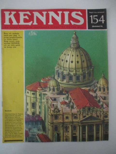 VINTAGE KENNIS ENSIKLOPEDIE IN KLEUR - NO. 154