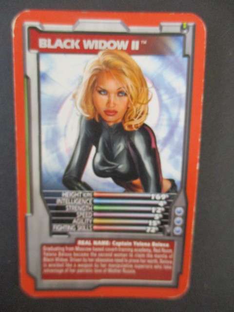 TRUMPS  MARVEL TRADING CARD 2005 - BLACK WIDOW II