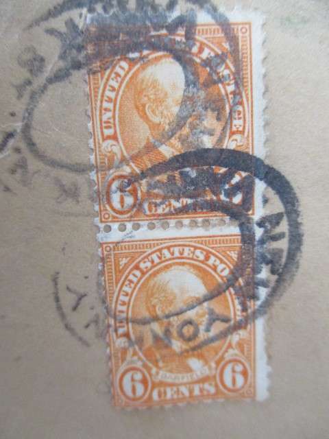 AMERICA 2 USED MOUNTED STAMPS