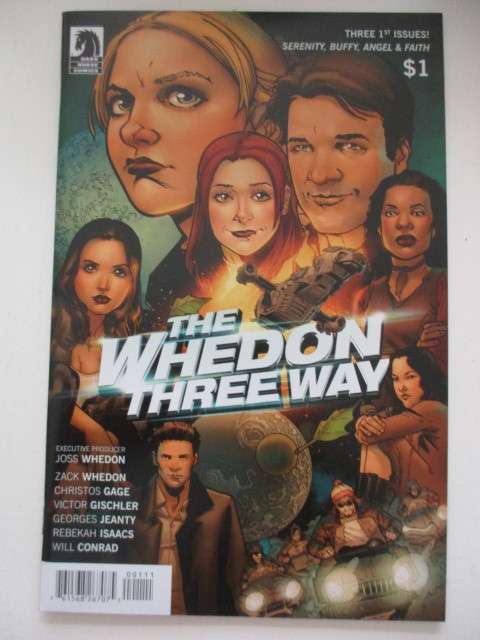 DARK HORSE COMICS - THE WHEDON THREE WAY - 2014 MINT CONDITION
