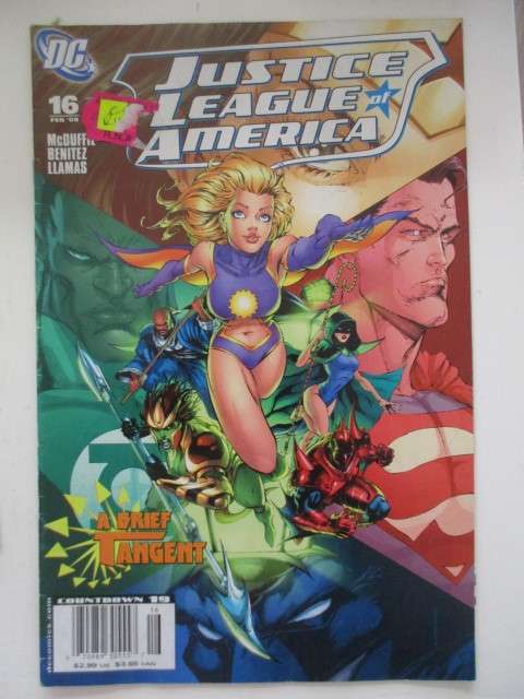 DC COMICS - JUSTICE LEAGUE AMERICA - NO. 16  - 2008
