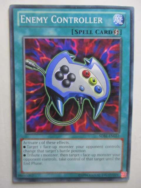 YU-GI-OH TRADING CARD - ENEMY CONTROLLER