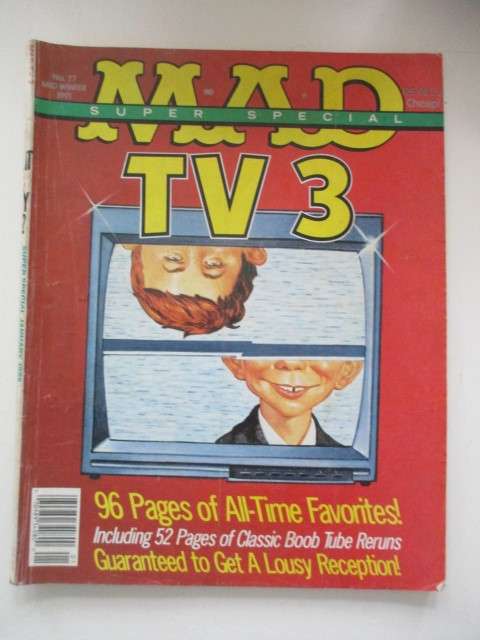 MAD MAGAZINE - NO. 77 - 1991 - SUPER SPECIAL TV 3